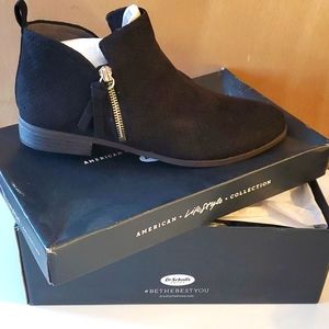 Dr. Scholls booties black